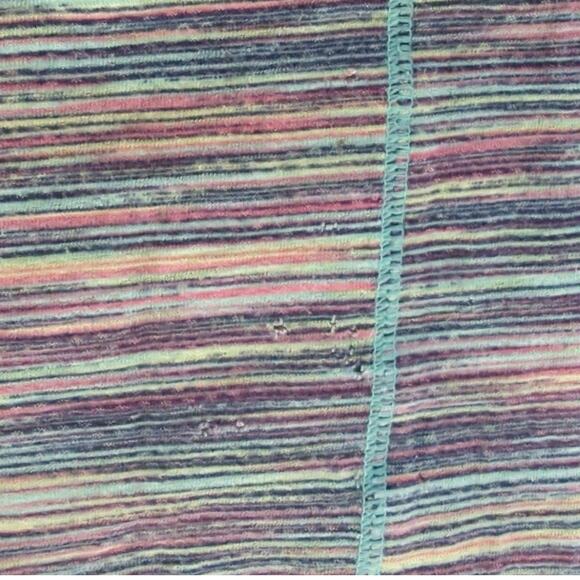 T By Talbots Size Large Cowl Neck Pullover Top Colorful Space Dye (small flaw) - Picture 6 of 6